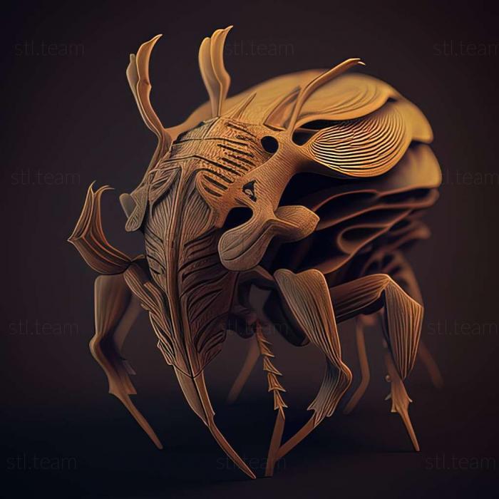 3D model Diaphoromyrma sofiae (STL)